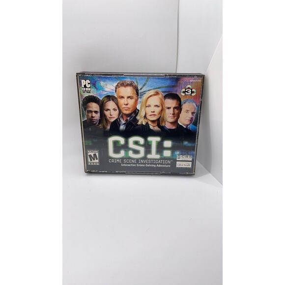 Csi: Crime Scene Investigation (Pc, 2003) - Complete - Picture 1 of 6